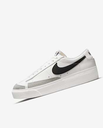 Nike Blazer Low Plataforma Blancos | MX 2859